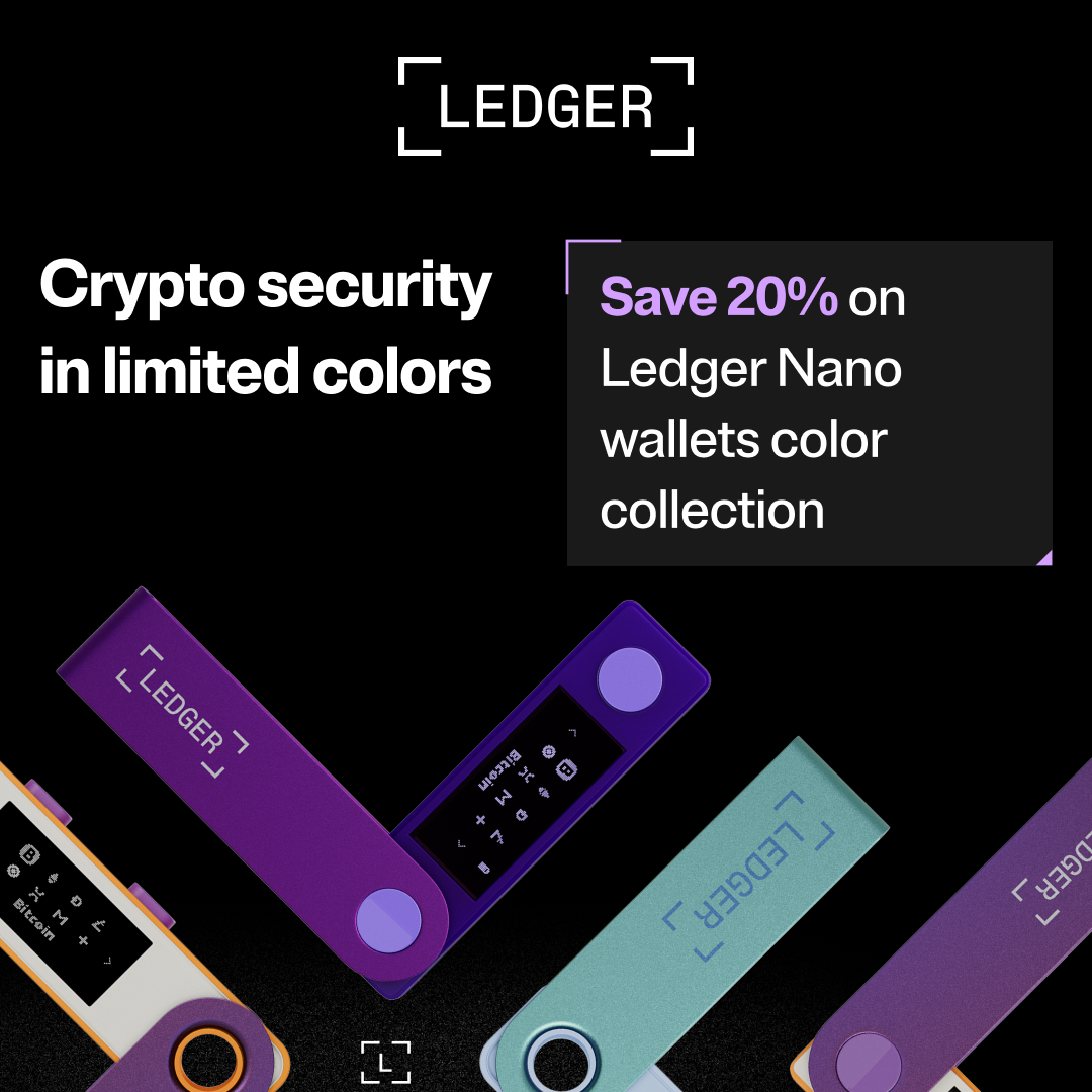 Ledger Nano color 20%